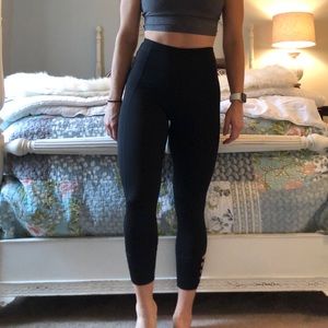 Calvin Klein black high waisted leggings